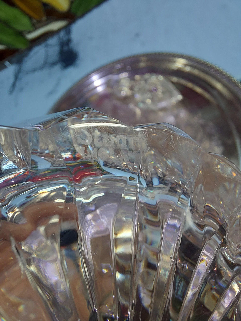 Crystal Decanter - Stuart Claridge English Mid-Century Barware