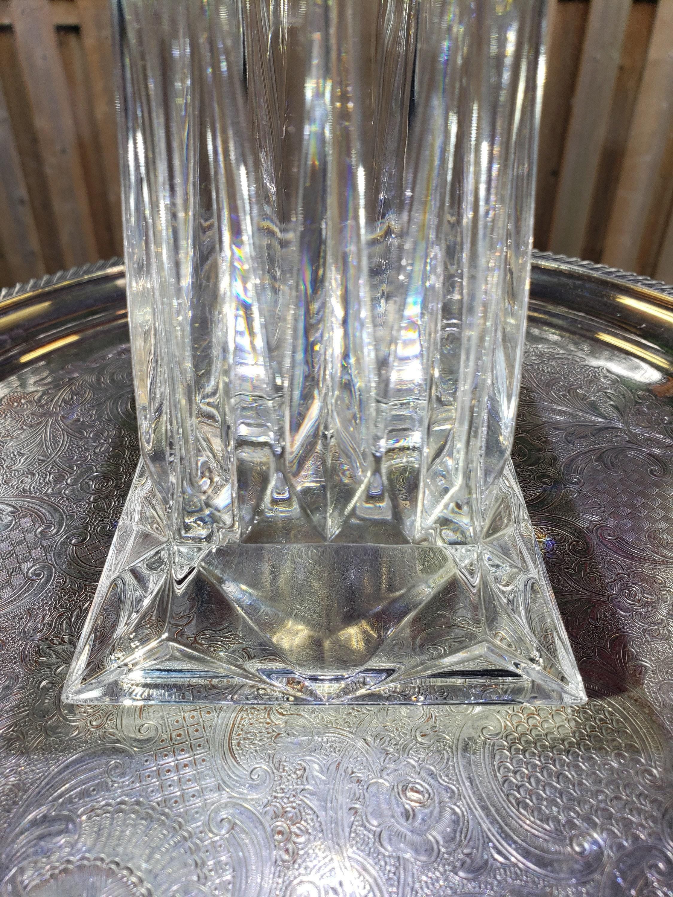 Crystal Prism Candle Holder: Art Deco - Retro Glam Accent