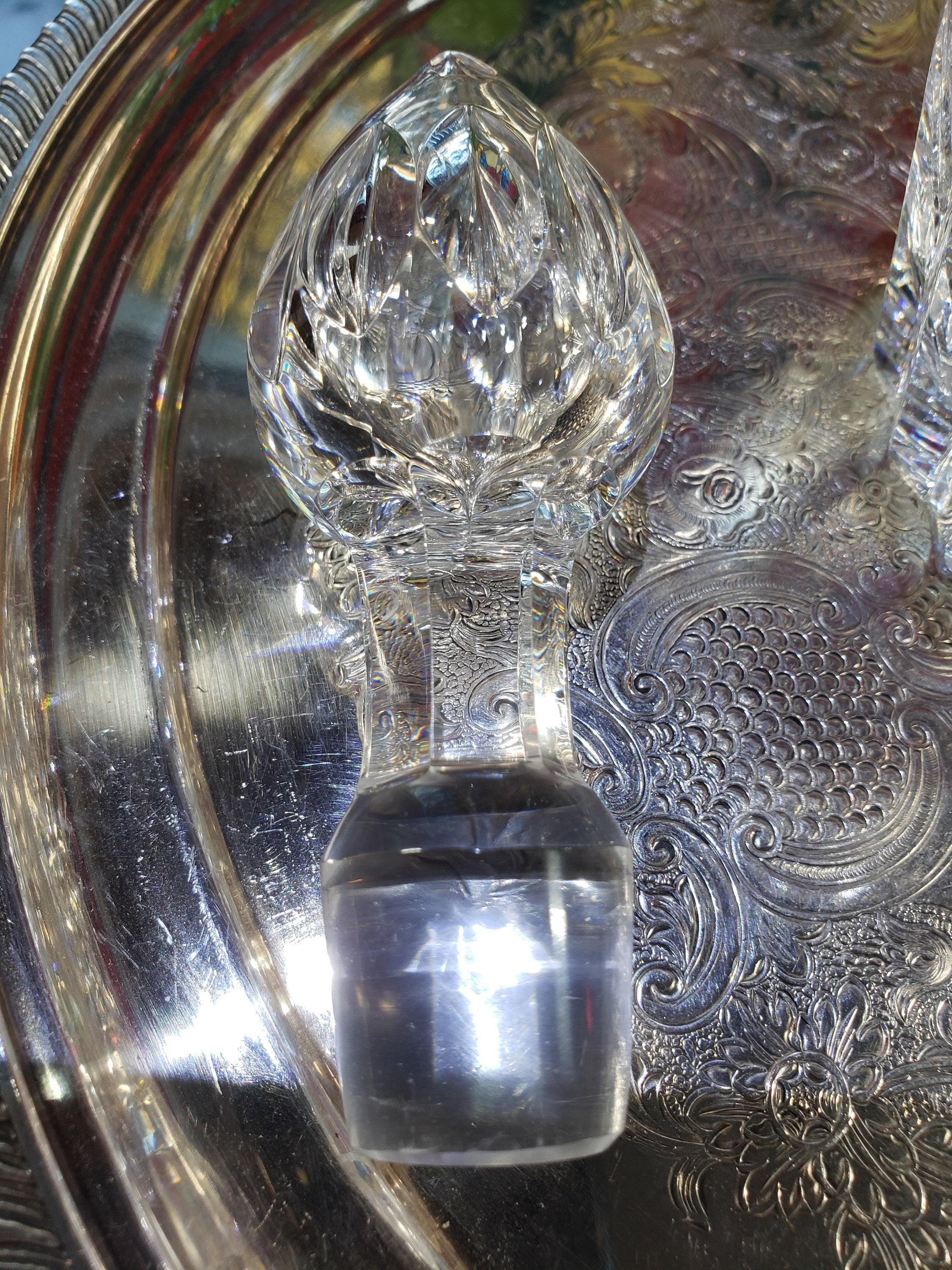 Crystal Decanter - Stuart Claridge English Mid-Century Barware