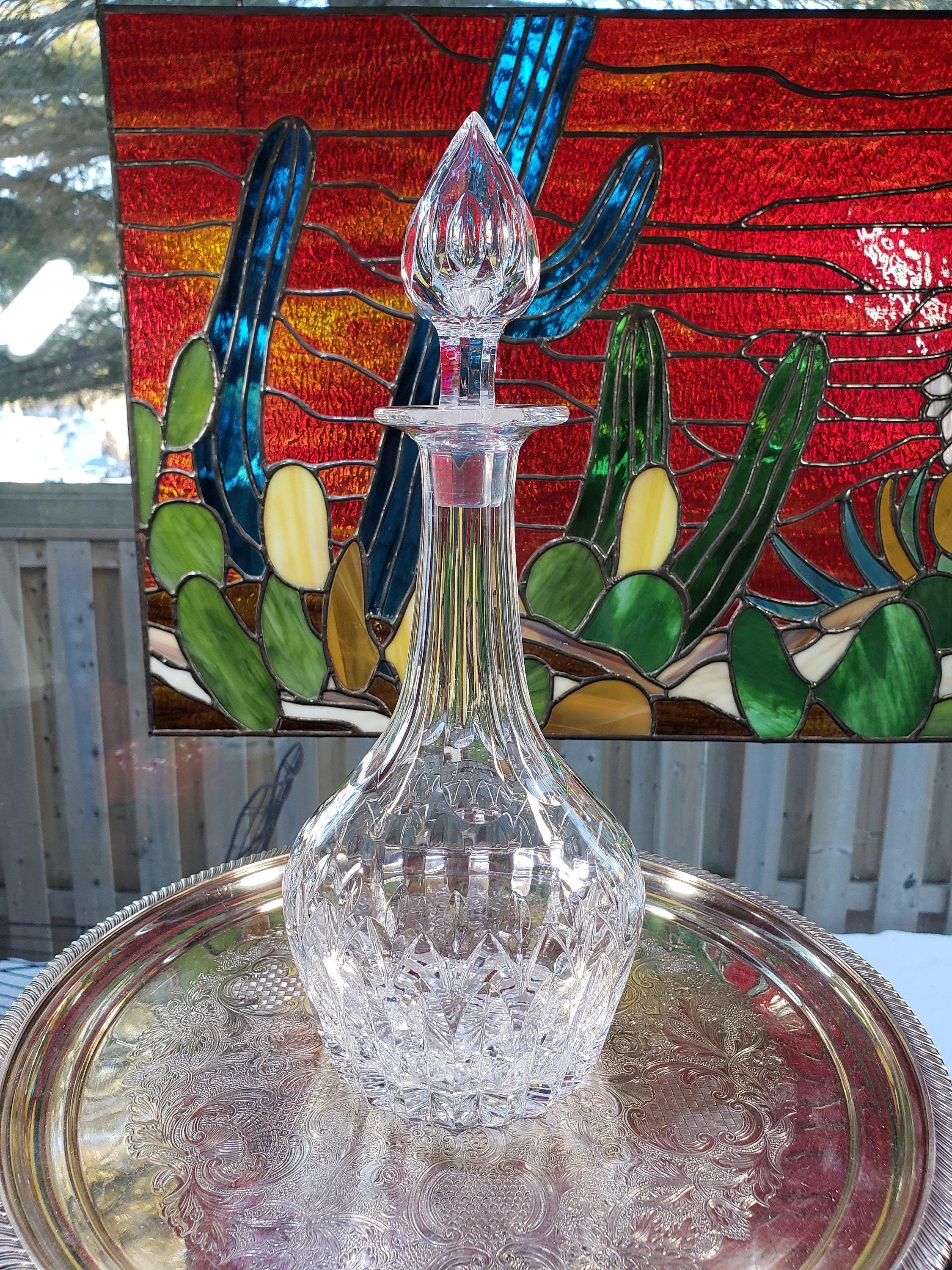 Crystal Decanter - Stuart Claridge English Mid-Century Barware