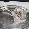 Vintage Murano Style Glass Flower