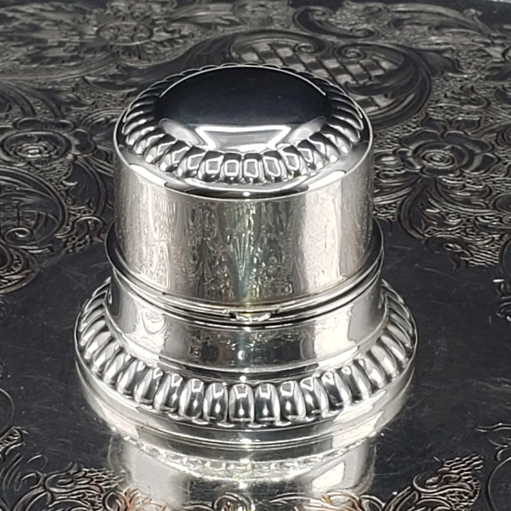 Unique Sterling Silver Ring Box - 1930s Art Deco Birks