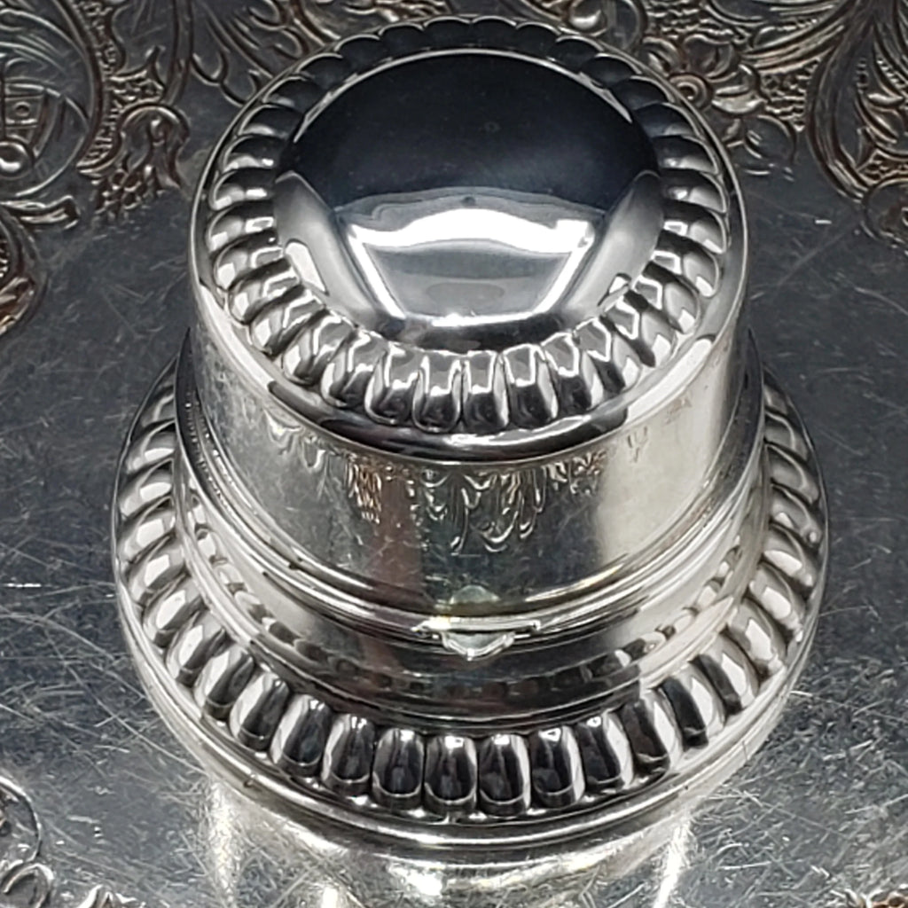 Unique Sterling Silver Ring Box - 1930s Art Deco Birks