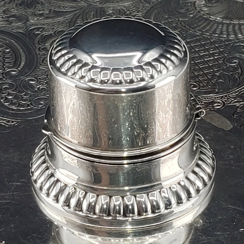 Unique Sterling Silver Ring Box - 1930s Art Deco Birks