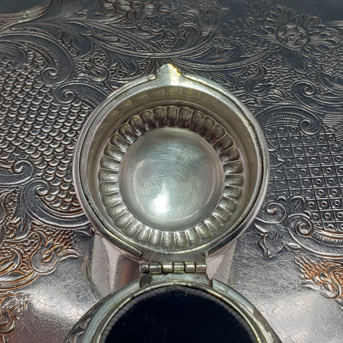 Unique Sterling Silver Ring Box - 1930s Art Deco Birks