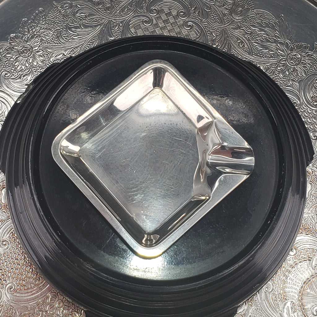 Vintage Sterling Silver Personal Ash Tray – Lipman Brothers – Toronto – ca 1930