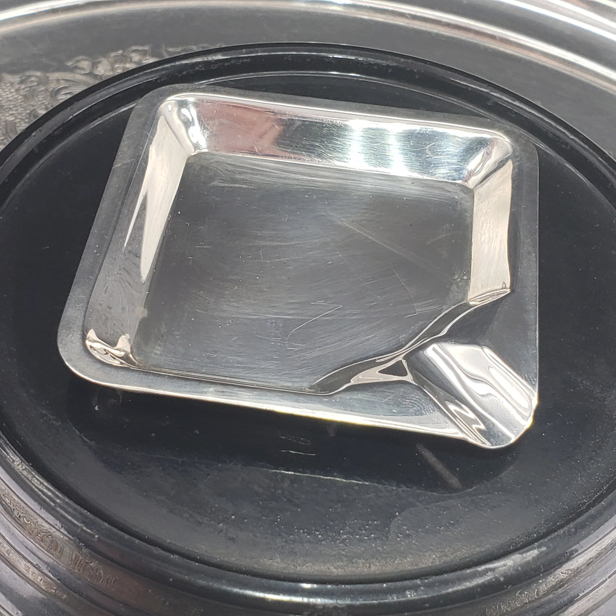 Vintage Sterling Silver Personal Ash Tray – Lipman Brothers – Toronto – ca 1930