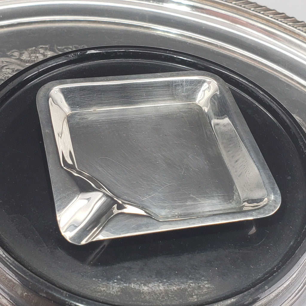 Vintage Sterling Silver Personal Ash Tray – Lipman Brothers – Toronto – ca 1930
