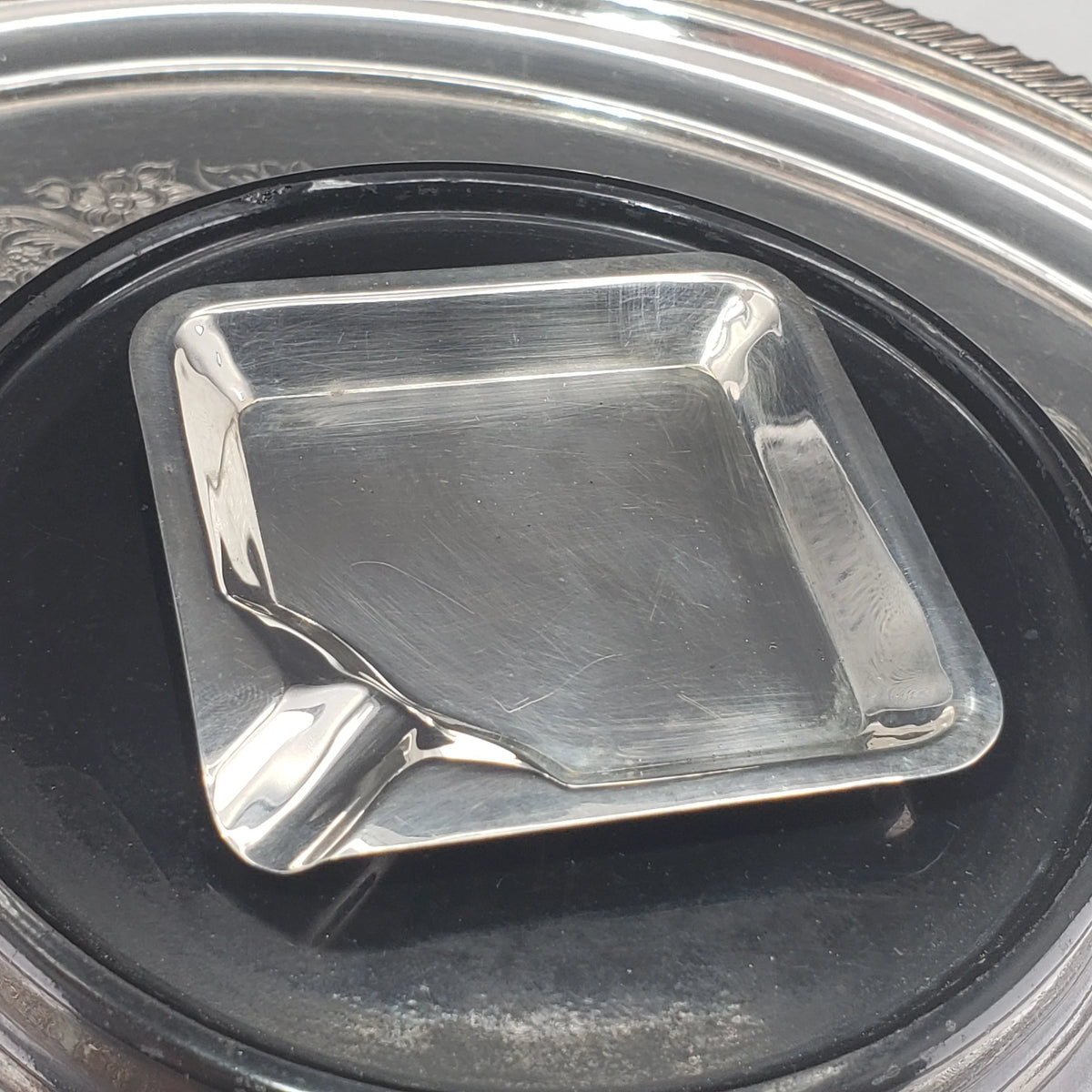 Vintage Sterling Silver Personal Ash Tray – Lipman Brothers – Toronto – ca 1930