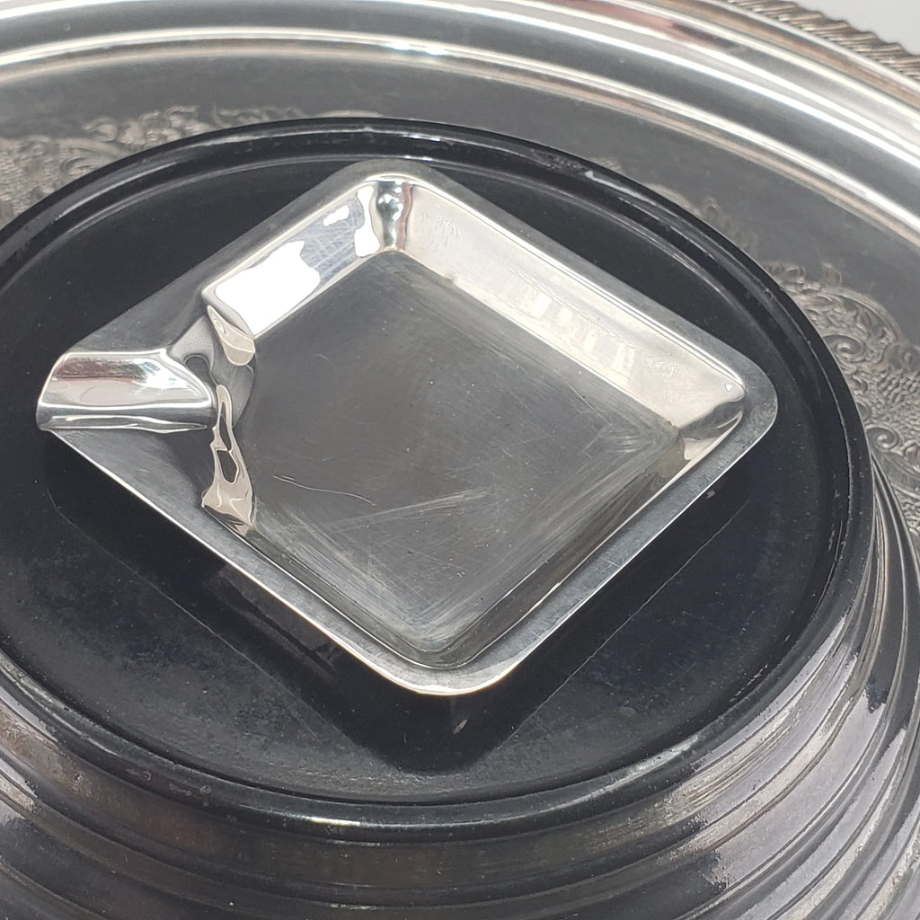 Vintage Sterling Silver Personal Ash Tray – Lipman Brothers – Toronto – ca 1930