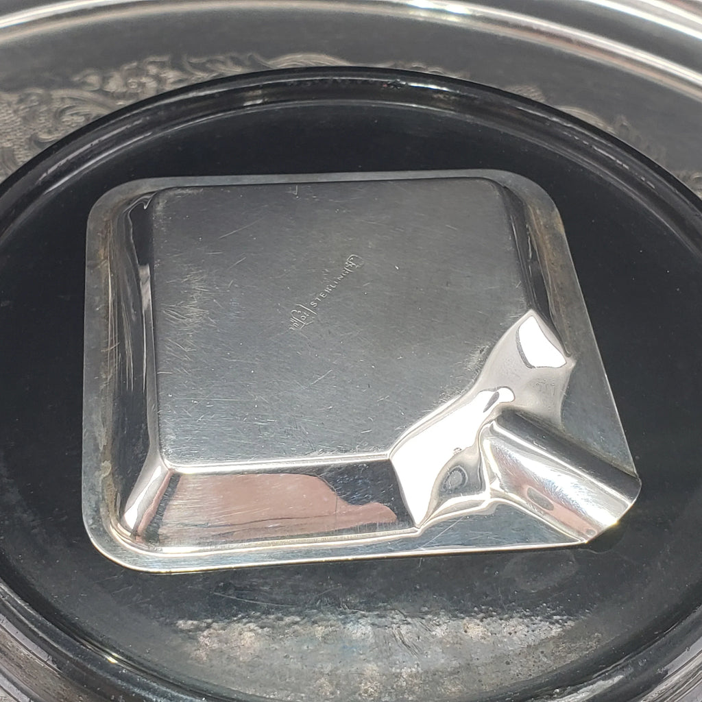 Vintage Sterling Silver Personal Ash Tray – Lipman Brothers – Toronto – ca 1930