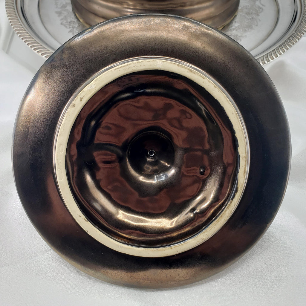 McCoy Cookie Jar - Bronze Kettle with Arched Handle