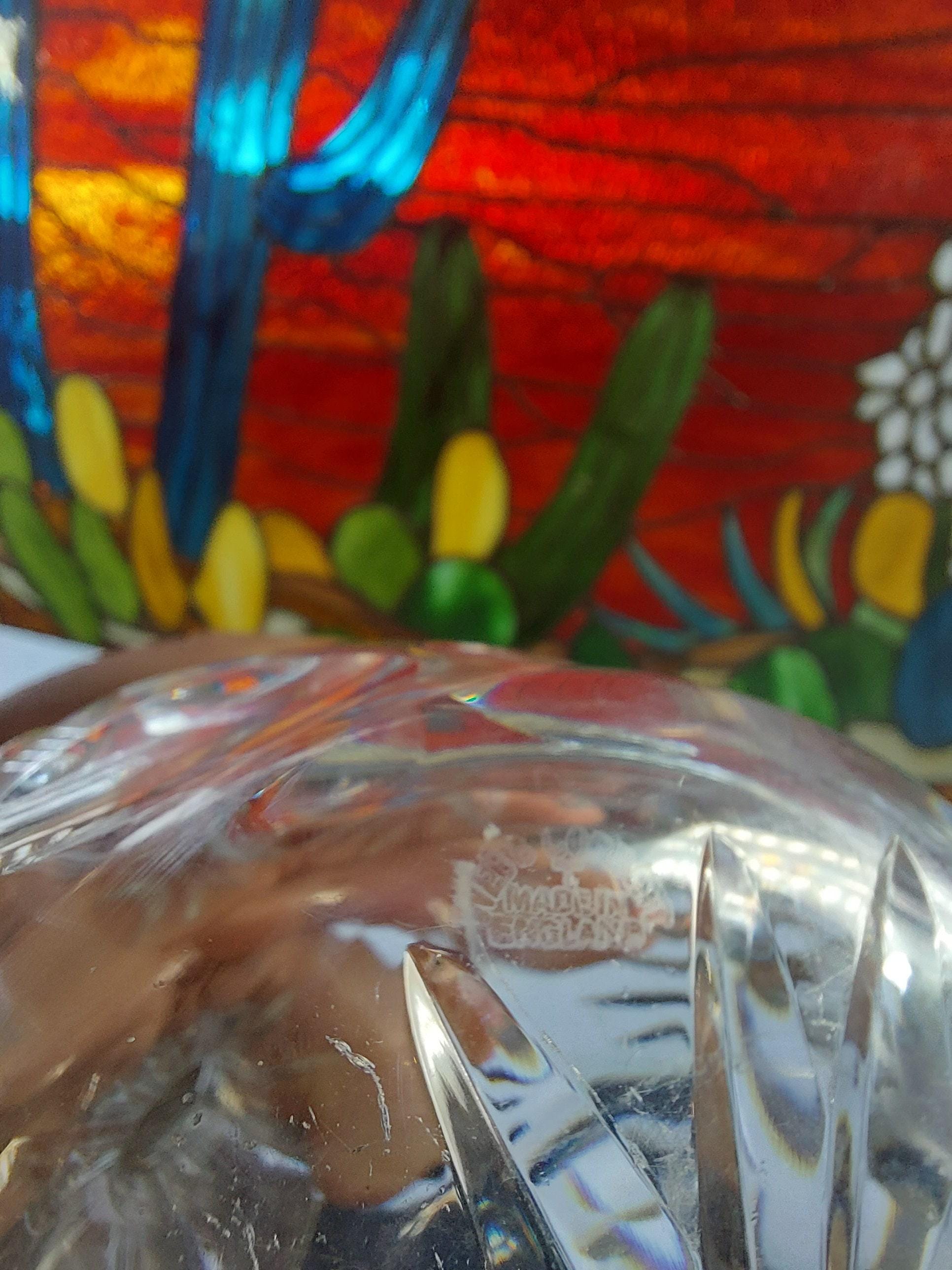 Crystal Decanter: Webb Corbett Georgian Style (Made in England)