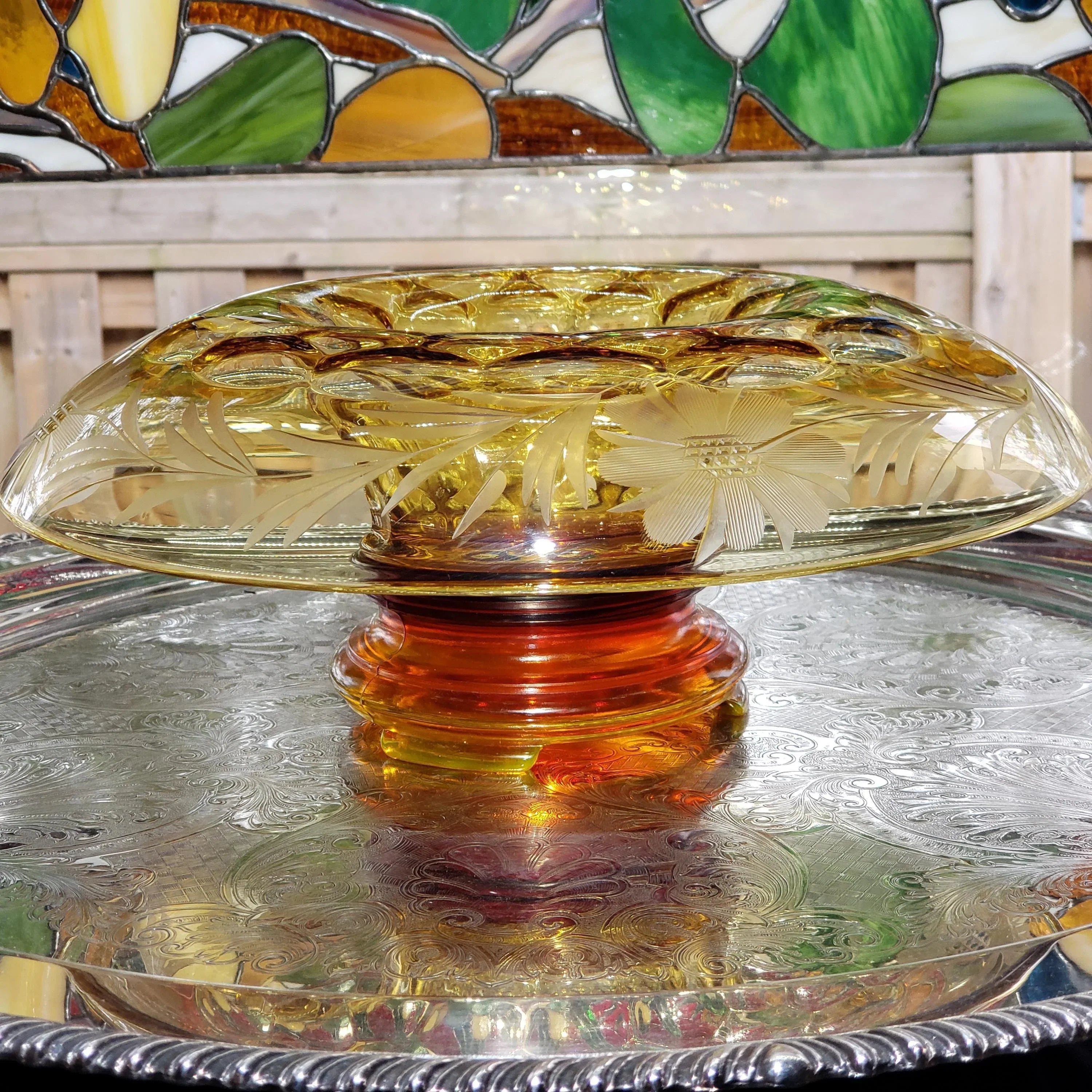 Antique Crystal & Cut Glass Collection - Old Time Jars Etc