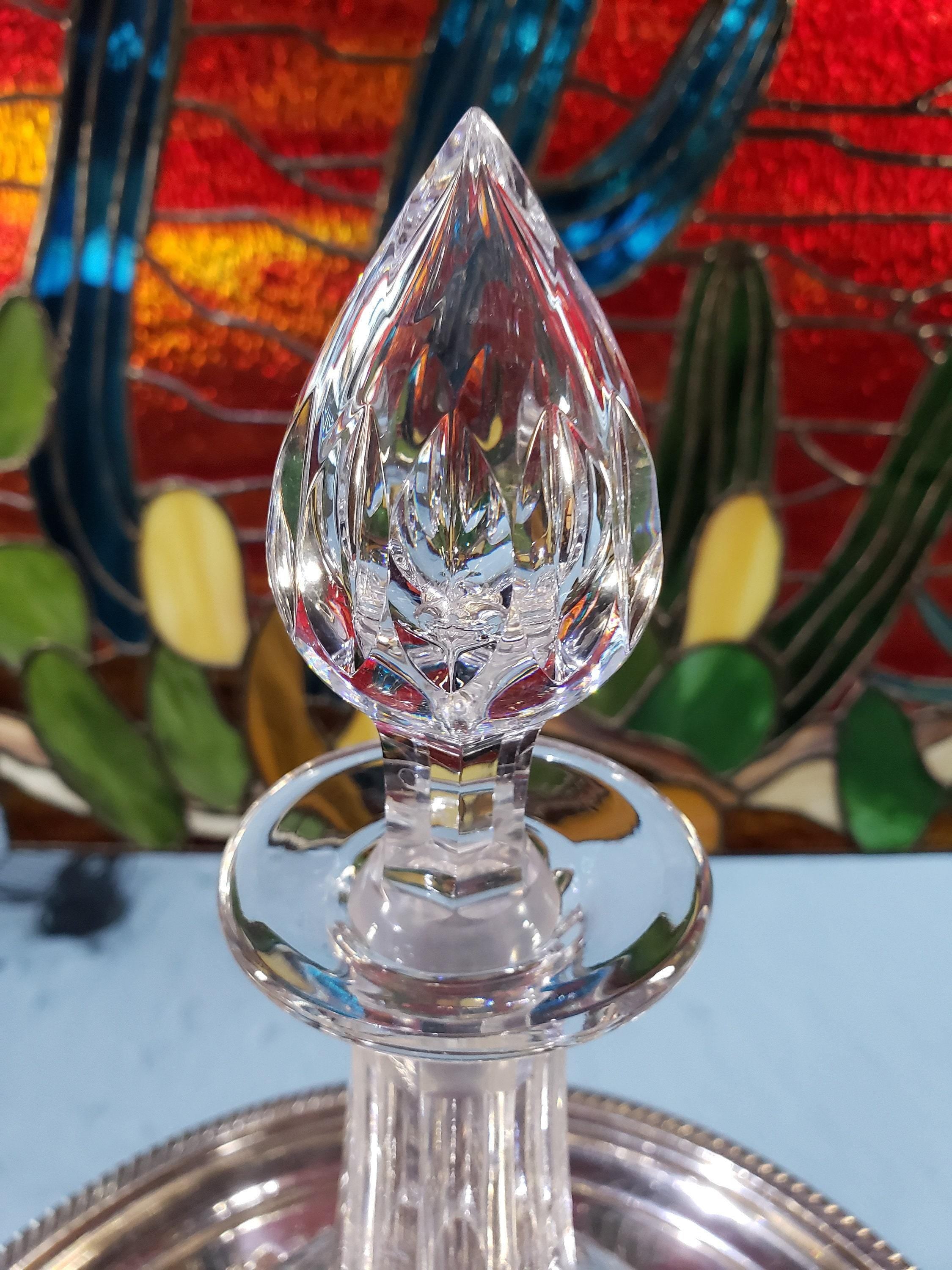Crystal Decanter - Stuart Claridge English Mid-Century Barware