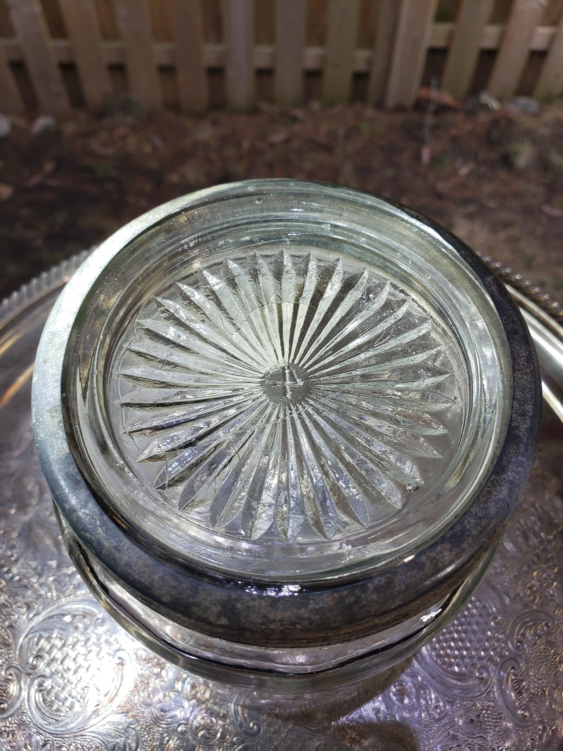 Best Brand Glass Jar - Clear Quart with Zinc Band Lid