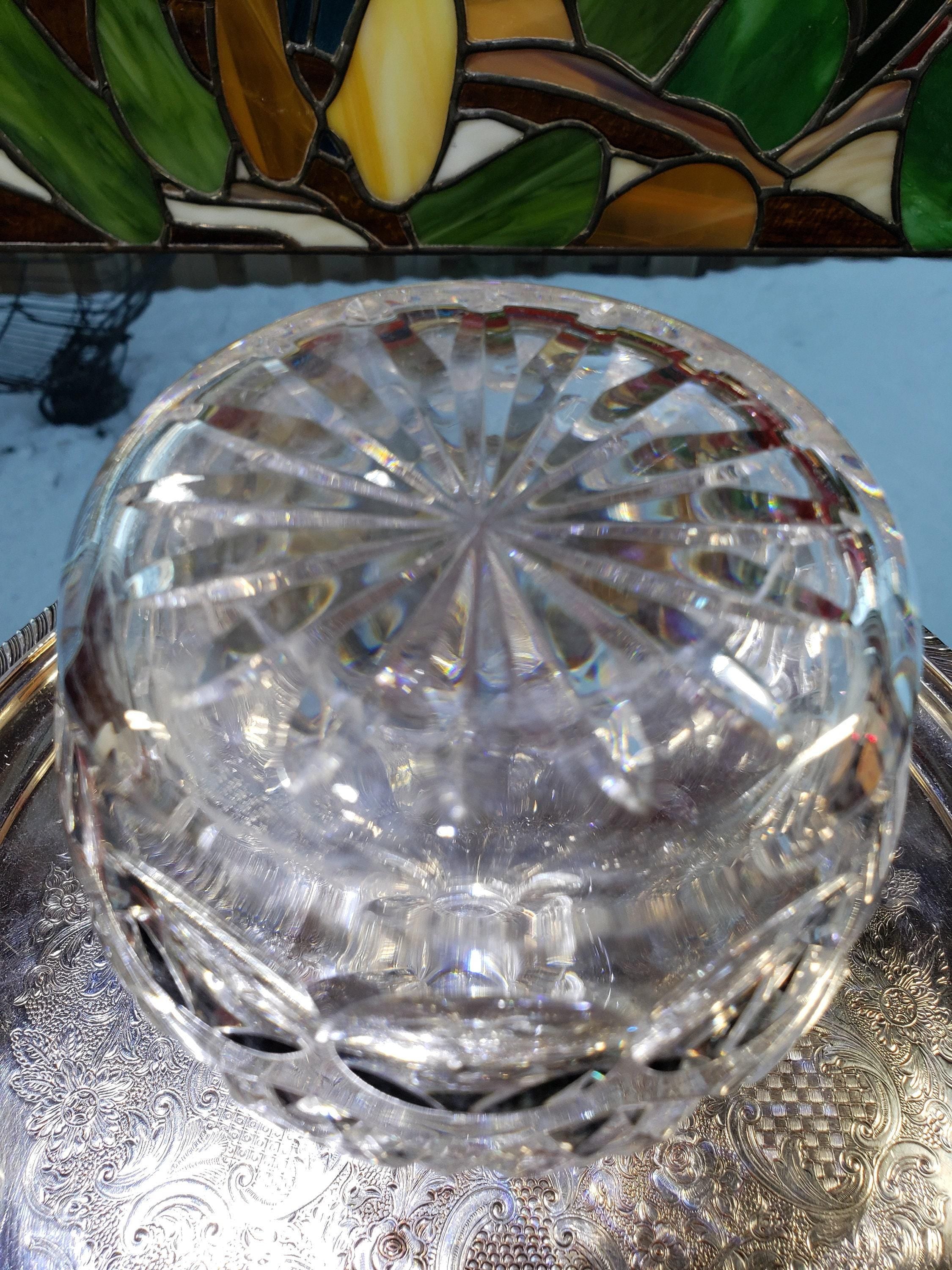 Crystal Decanter: Webb Corbett Georgian Style (Made in England)