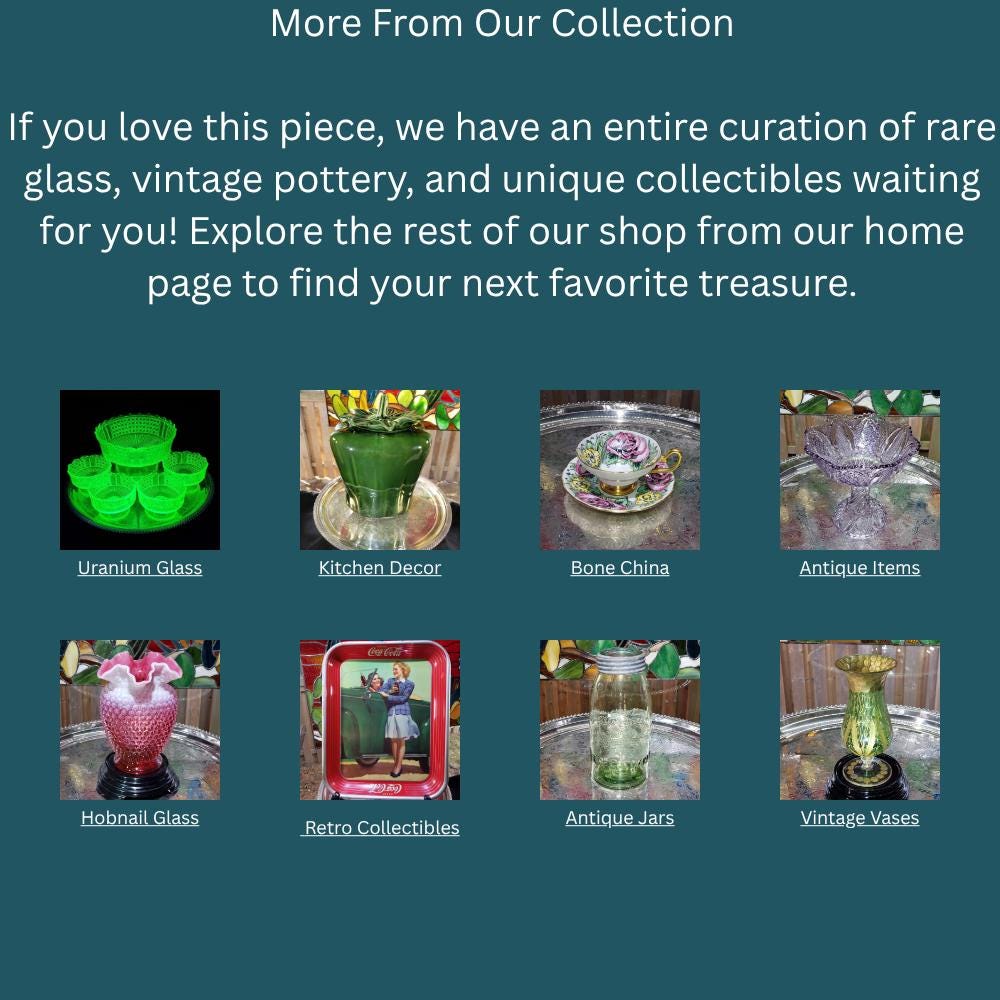 a collage of different vases and dishes on a table