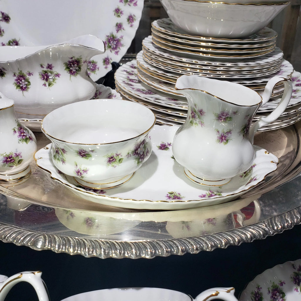 Royal Albert Sweet Violets Dinnerware (47 Pieces, Service for Four)
