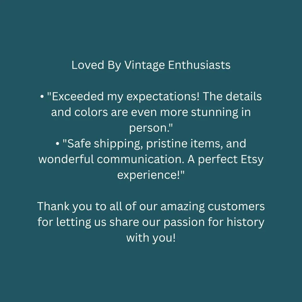 Loved By Vintage Enthusiasts