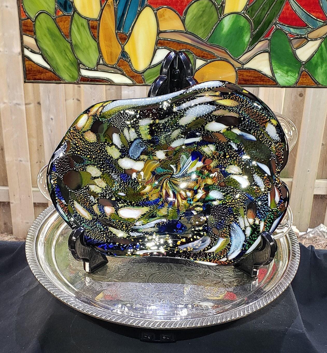 AVEM Murano Glass Bowl, Tutti Frutti (Italian Artisan Made)