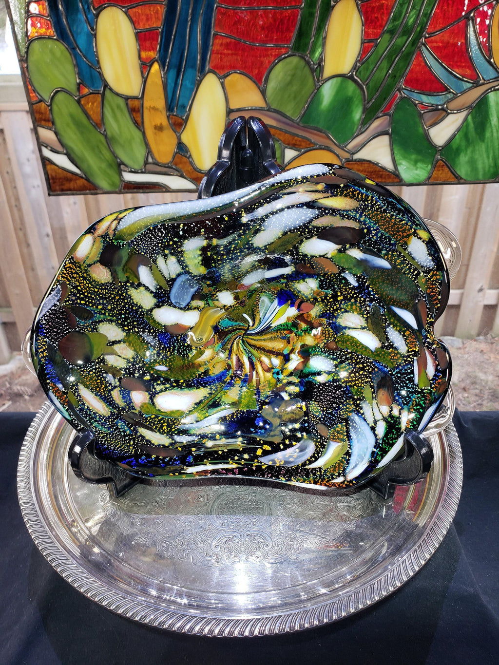 AVEM Murano Glass Bowl, Tutti Frutti (Italian Artisan Made)