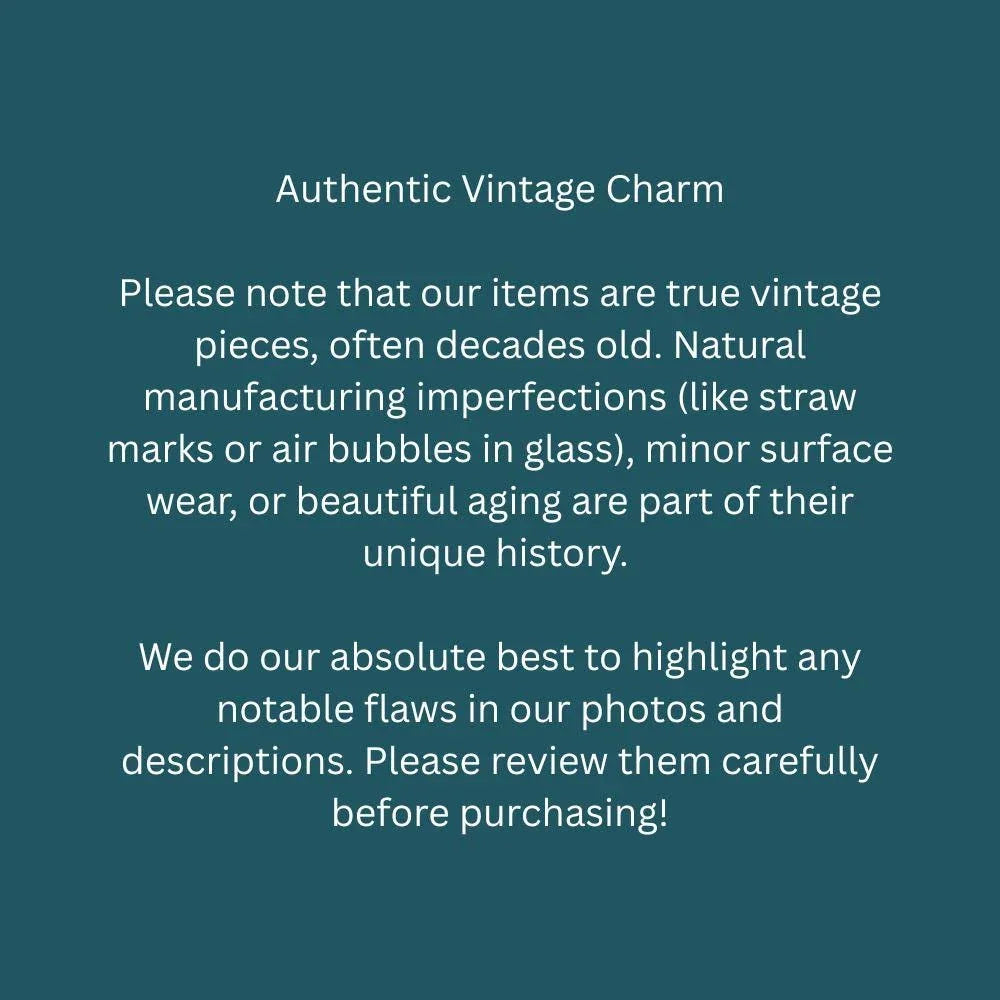 Authentic Vintage Charm