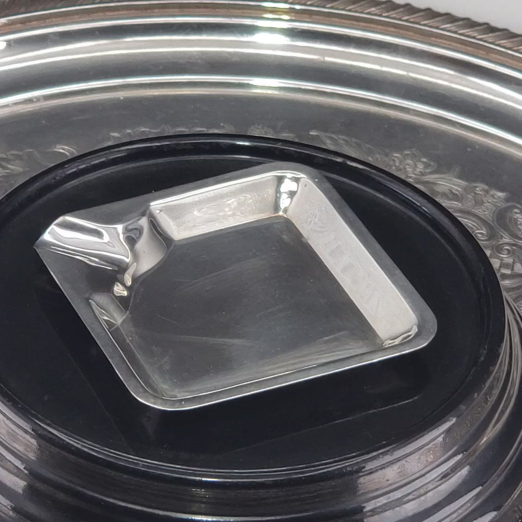 Vintage Sterling Silver Personal Ash Tray – Lipman Brothers – Toronto – ca 1930