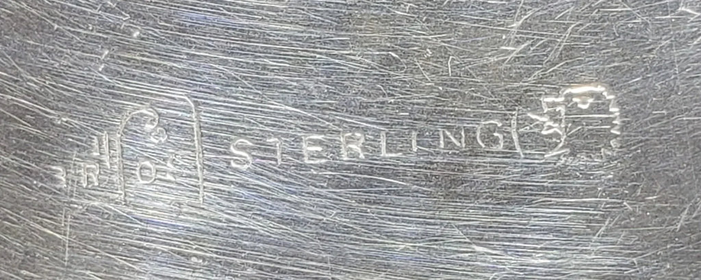 Vintage Sterling Silver Personal Ash Tray – Lipman Brothers – Toronto – ca 1930